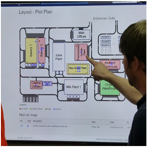 Permit to work software - Plot Plan