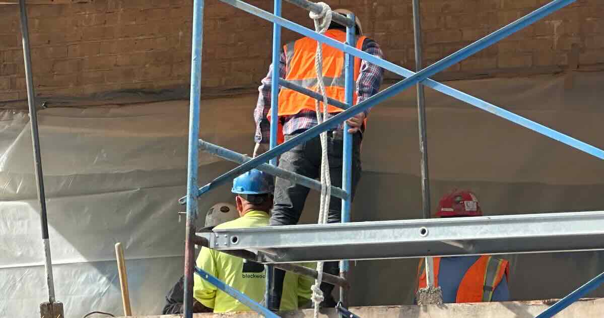 working at height